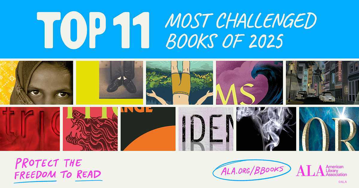 2025 Top 11 Most Banned Books